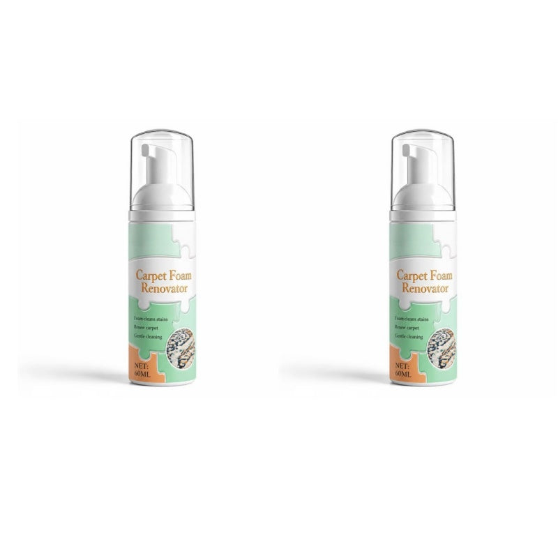 Waterless Carpet Foam Stain Remover with Towel