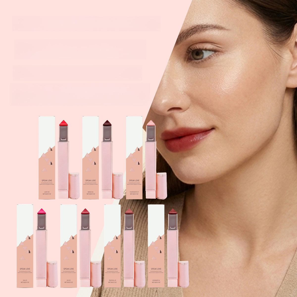Gentle lip protection natural moisturizing lip makeup daily moisturizing