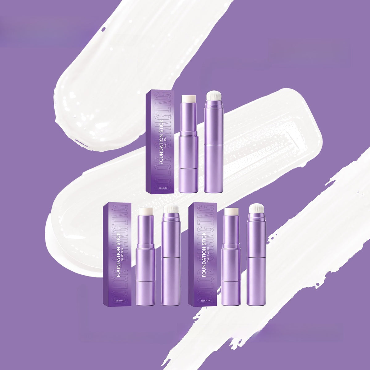 Two-in-One Color-Changing Foundation Stick