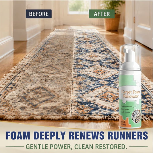 Waterless Carpet Foam Stain Remover with Towel