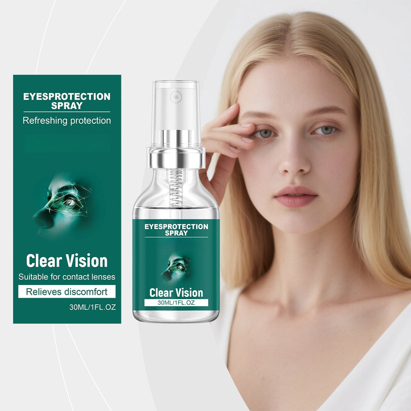 Clear Vision Spray with model