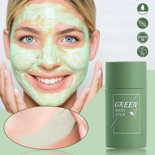 Smear type mud film facial mask stick