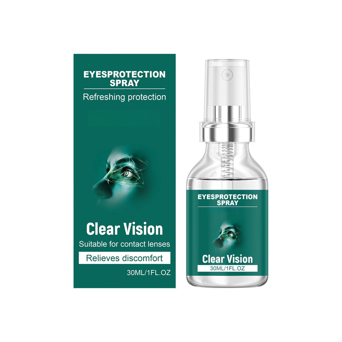 Eye care spray mild formula care comfortable eye moisturizing convenient external spray