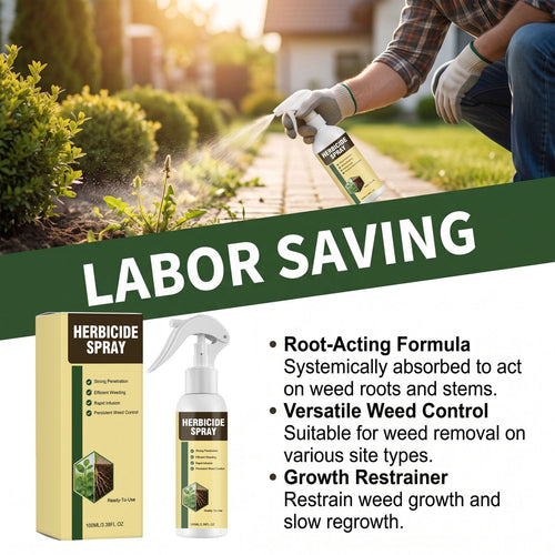 Herbicide spray fast herbicide
