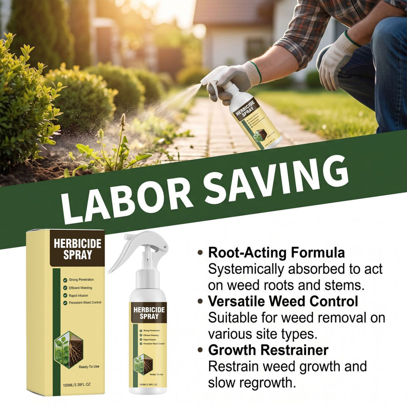 Herbicide Spray 100ml ready-to-use weed killer