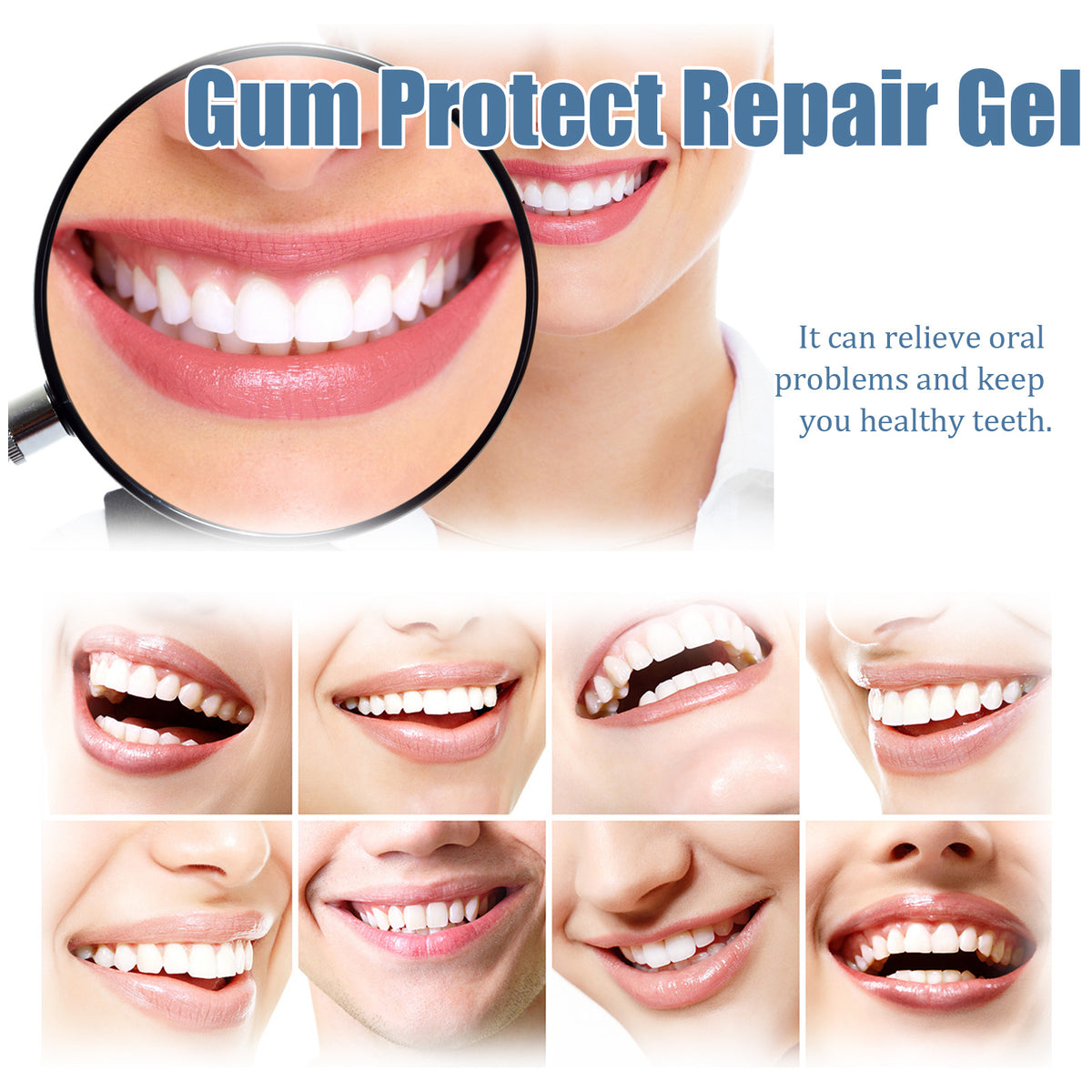 Nigwmere Gingival Repair Gel Deep Cleaning Tooth Dirt Care Gingival Fresh Breath Care Gel